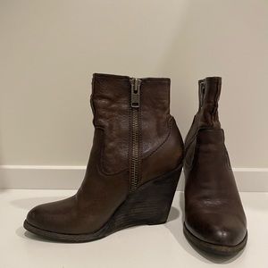 Frye Wedge Bootie - size 7
